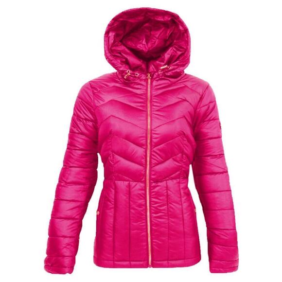 New! Jessica Simpson Packable Quilted Insulated Hooded Puffer Winter Coat Jacket - Picture 1 of 9